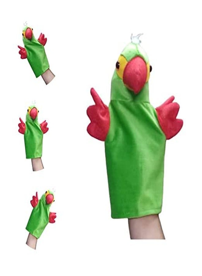 VARUSH Parrot Hand Puppets for Engaging Kids' Learning and Play | Animals & Birds Story Telling Puppets - Image 1